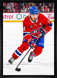 Charger l'image dans la visionneuse de la galerie, Nick Suzuki 20x29 Framed Canvas Montreal Canadiens