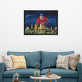 Charger l'image dans la visionneuse de la galerie, Nick Suzuki 20x29 Framed Canvas Canadiens Skyline