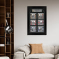 Charger l'image dans la visionneuse de la galerie, Original Six Framed Player Collage Vertical