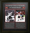Charger l'image dans la visionneuse de la galerie, Sidney Crosby and Paul Henderson Framed 8x10 Canada's Greatest Goal Photos