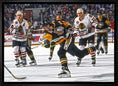 Charger l'image dans la visionneuse de la galerie, Mario Lemieux Pittsburgh Penguins Framed 20x29 Shooting Canvas