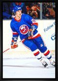 Charger l'image dans la visionneuse de la galerie, Mike Bossy New York Islanders Framed 20x29 Action Canvas