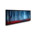 Charger l'image dans la visionneuse de la galerie, Canvas Print- Blue Mist Trees- Wall Art