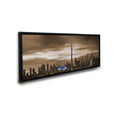 Charger l'image dans la visionneuse de la galerie, Wall Art-Toronto In Sepia-Cities Skylines