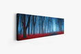 Charger l'image dans la visionneuse de la galerie, Canvas Print- Blue Mist Trees- Wall Art