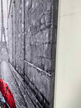 Charger l'image dans la visionneuse de la galerie, Canvas Wall Art-Red Umbrella Eiffel Tower-Printed Artwork