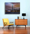 Charger l'image dans la visionneuse de la galerie, Wall Art The CN Tower, Roger Center and Lake Ontario