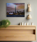 Charger l'image dans la visionneuse de la galerie, Wall Art The CN Tower, Roger Center and Lake Ontario