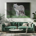 Charger l'image dans la visionneuse de la galerie, Wall art Arctic Wolves - Remus and Romulus
