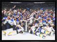 Charger l'image dans la visionneuse de la galerie, St. Louis Blues 20x29 Framed Canvas 2019 Stanley Cup
