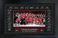 Charger l'image dans la visionneuse de la galerie, Chicago Blackhawks 2015 Stanley Cup Replica Signature Frame

