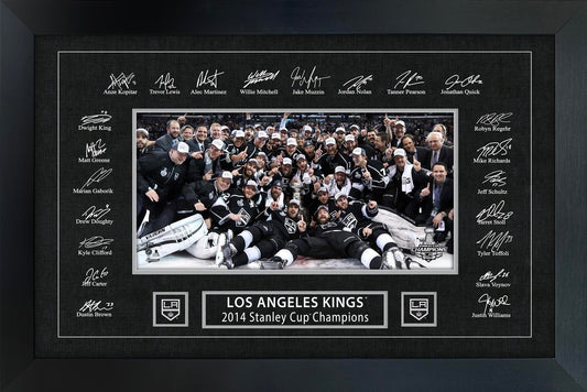 Los Angeles Kings 2014 Stanley Cup Replica Signature Frame