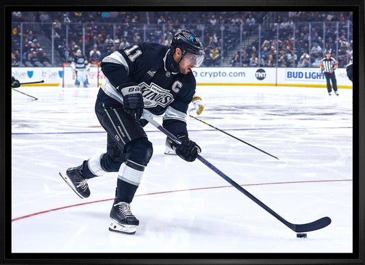Anze Kopitar 20x29 Framed Canvas Los Angeles Kings