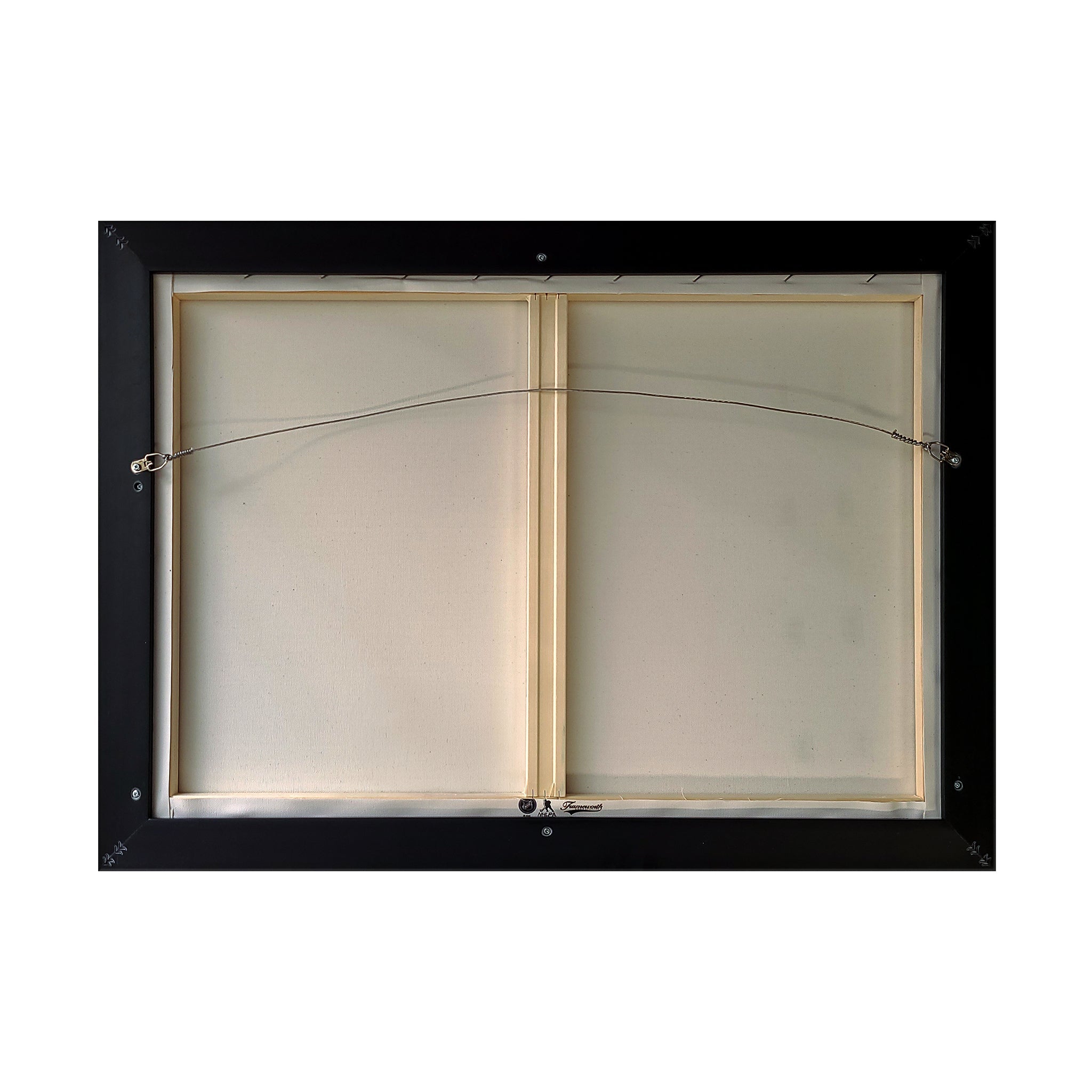 Connor Bedard and Connor McDavid 20x29 Framed Canvas Blackhawks