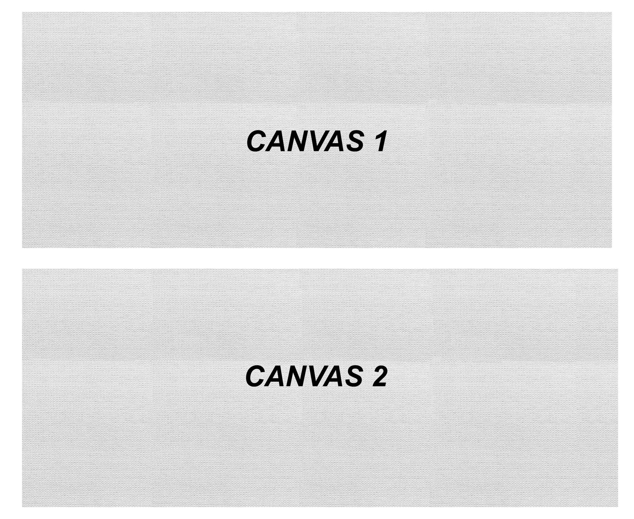 Custom Canvas 2 pieces 8" x 20"