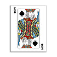 Charger l'image dans la visionneuse de la galerie, Canvas Wall At-King of Spades Canvas 36" x 48" 3648-045
