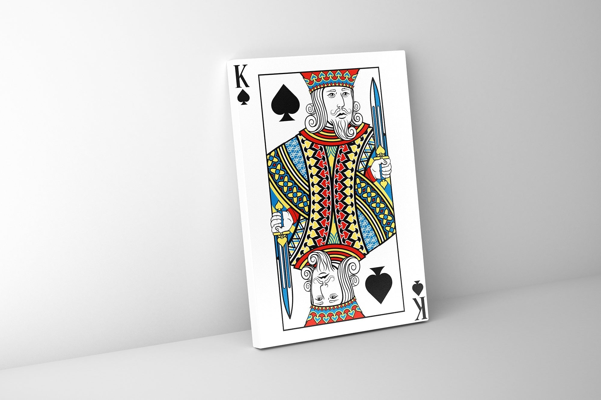 Canvas Wall At-King of Spades Canvas 36" x 48" 3648-045