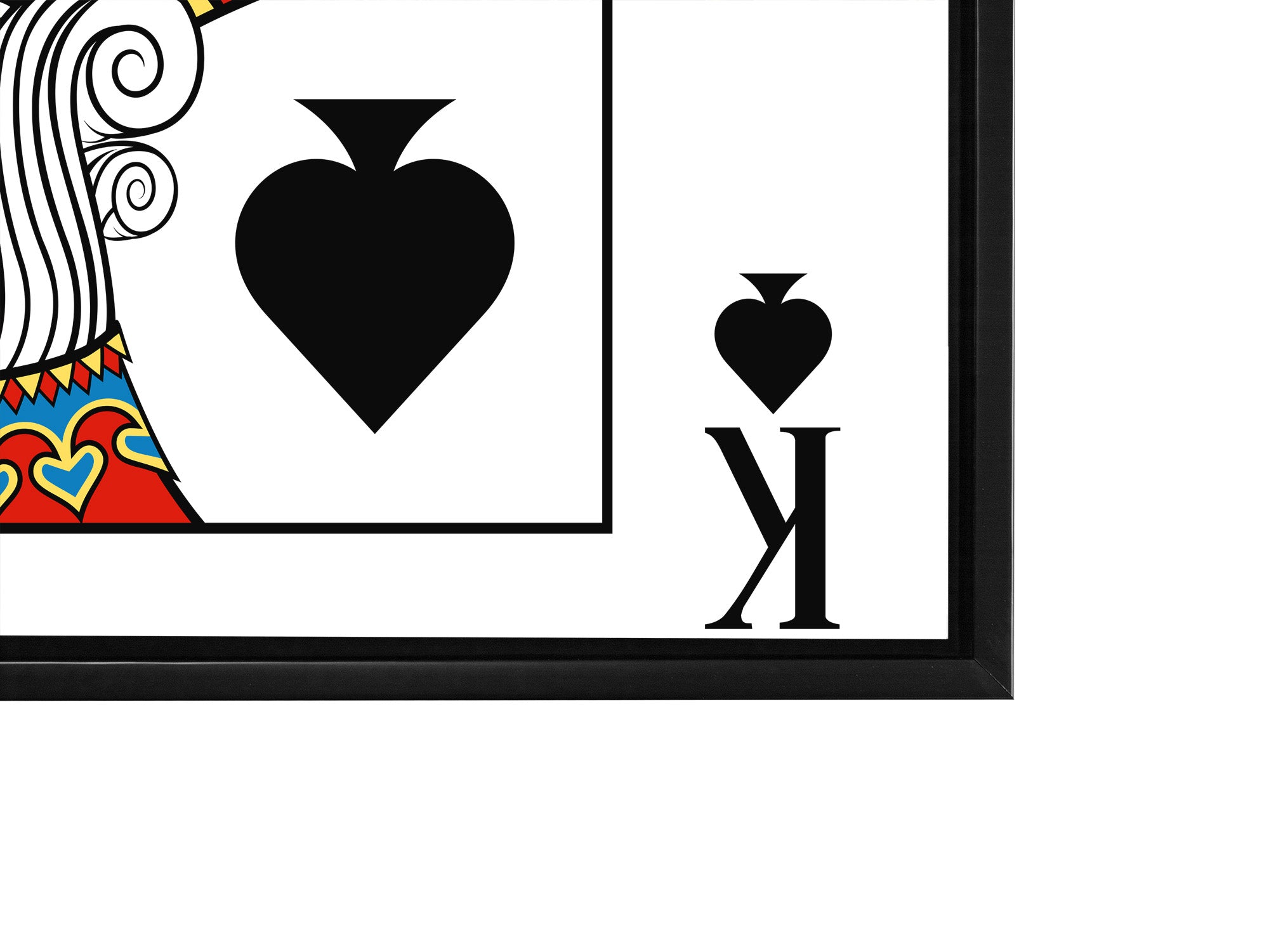 Canvas Wall At-King of Spades Canvas 36" x 48" 3648-045