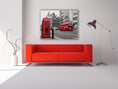 Charger l'image dans la visionneuse de la galerie, Canvas Print-Iconic Red Double Decker Bus & Phone Booth-Wall art
