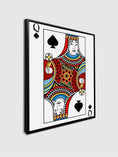 Charger l'image dans la visionneuse de la galerie, Wall art-Queen of Spades-Modern Art
