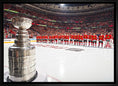 Charger l'image dans la visionneuse de la galerie, Chicago Blackhawks Framed 20x29 Stanley Cup In Foreground Canvas
