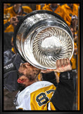 Charger l'image dans la visionneuse de la galerie, Sidney Crosby Pittsburgh Penguins Framed 20x29 Kissing Cup Canvas

