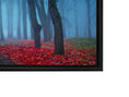 Charger l'image dans la visionneuse de la galerie, Canvas Print- Blue Mist Trees- Wall Art
