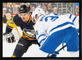 Charger l'image dans la visionneuse de la galerie, Sidney Crosby & Auston Matthews Framed 20x29 Face-Off Canvas
