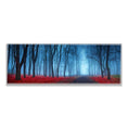 Charger l'image dans la visionneuse de la galerie, Canvas Print- Blue Mist Trees- Wall Art
