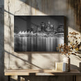 Charger l'image dans la visionneuse de la galerie, Wall art Charming evening impression from Vancouver | Monochrome
