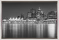 Charger l'image dans la visionneuse de la galerie, Wall art Charming evening impression from Vancouver | Monochrome
