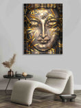 Charger l'image dans la visionneuse de la galerie, Wall Art -Canvas Pint Gold Buddha- Artwork
