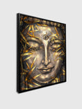 Charger l'image dans la visionneuse de la galerie, Wall Art -Canvas Pint Gold Buddha- Artwork
