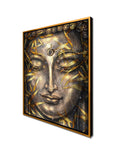 Charger l'image dans la visionneuse de la galerie, Wall Art -Canvas Pint Gold Buddha- Artwork
