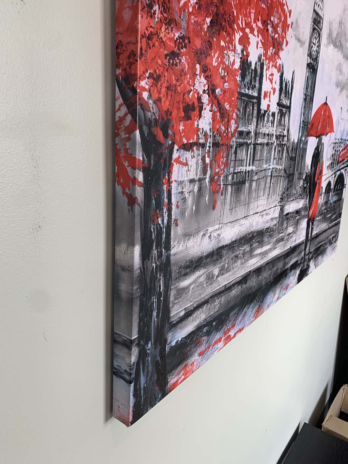 Wall Art Big Ben-Canvas Print Vintage