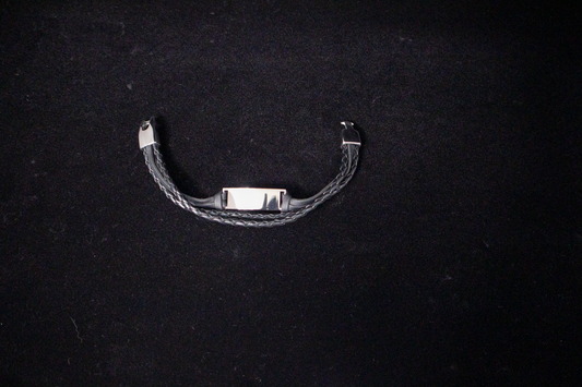 Bracelet triple cordon pour homme