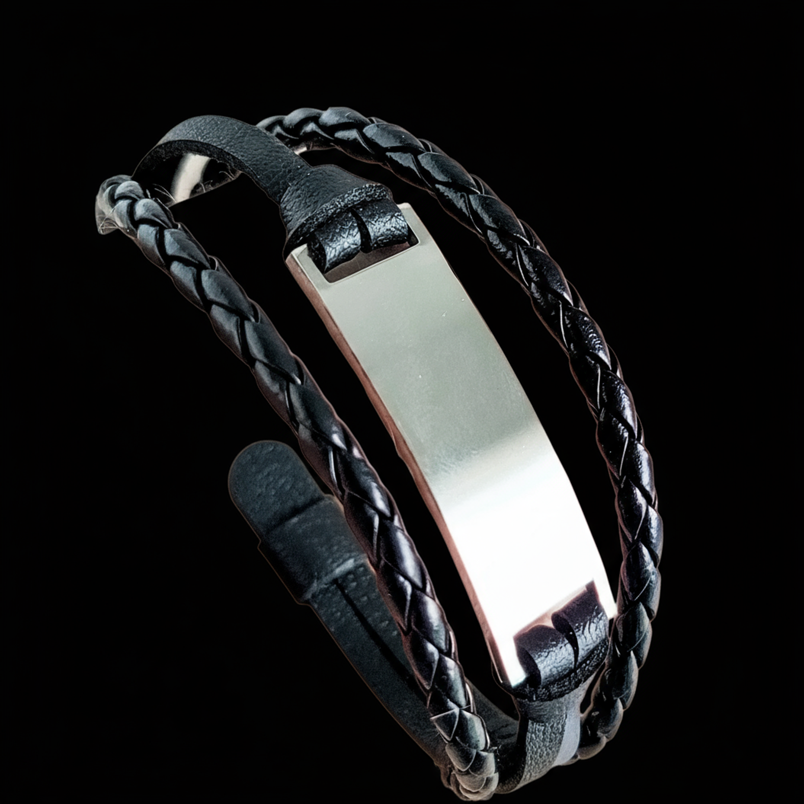 Bracelet triple cordon pour homme