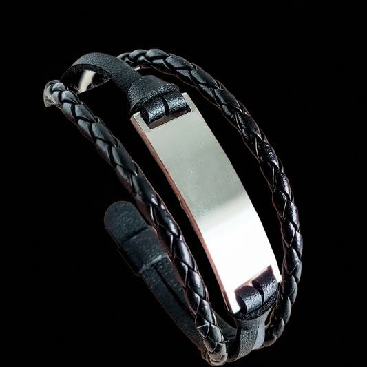 Bracelet triple cordon pour homme