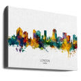 Charger l'image dans la visionneuse de la galerie, Wall art London Canada Skyline
