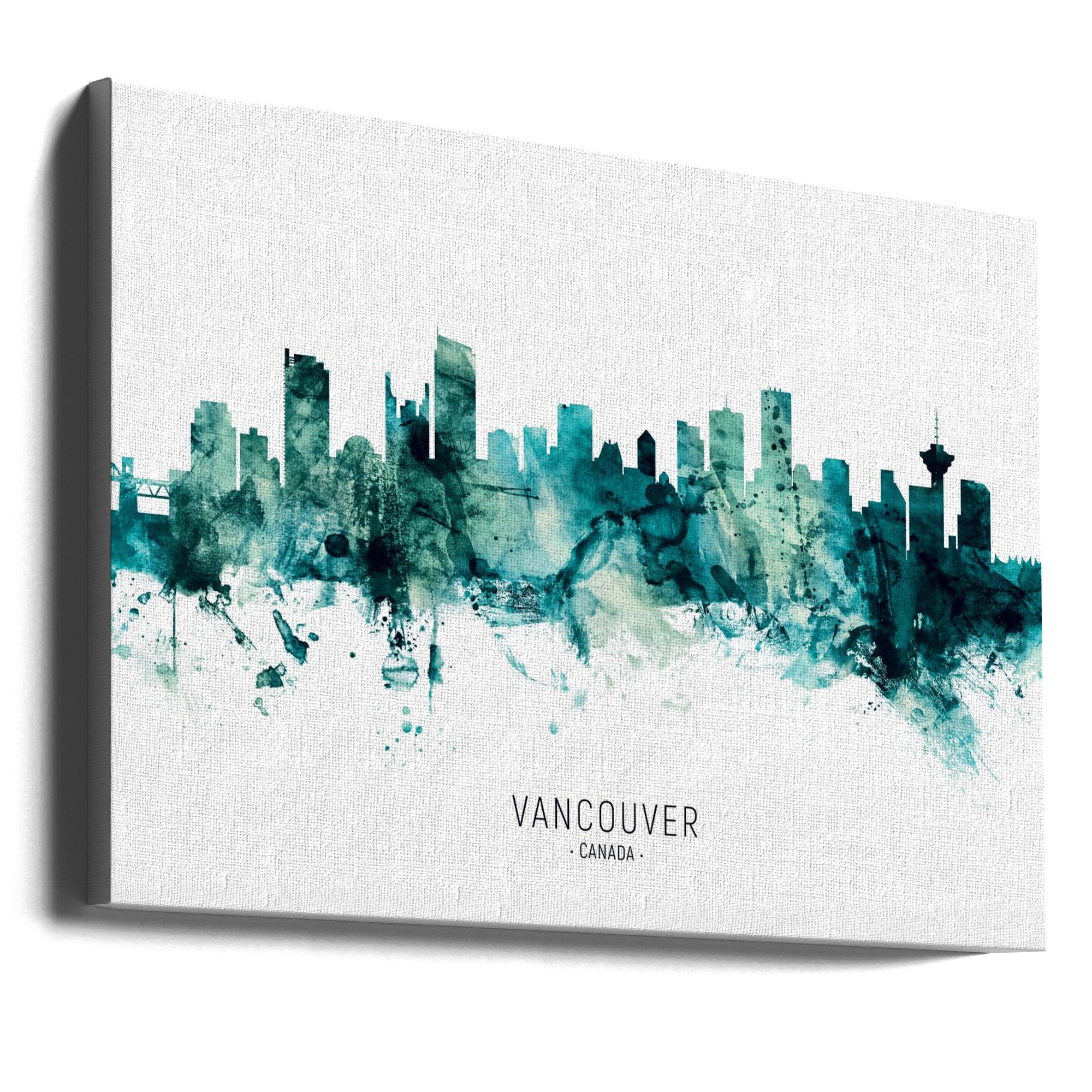 Wall art Vancouver Canada Skyline