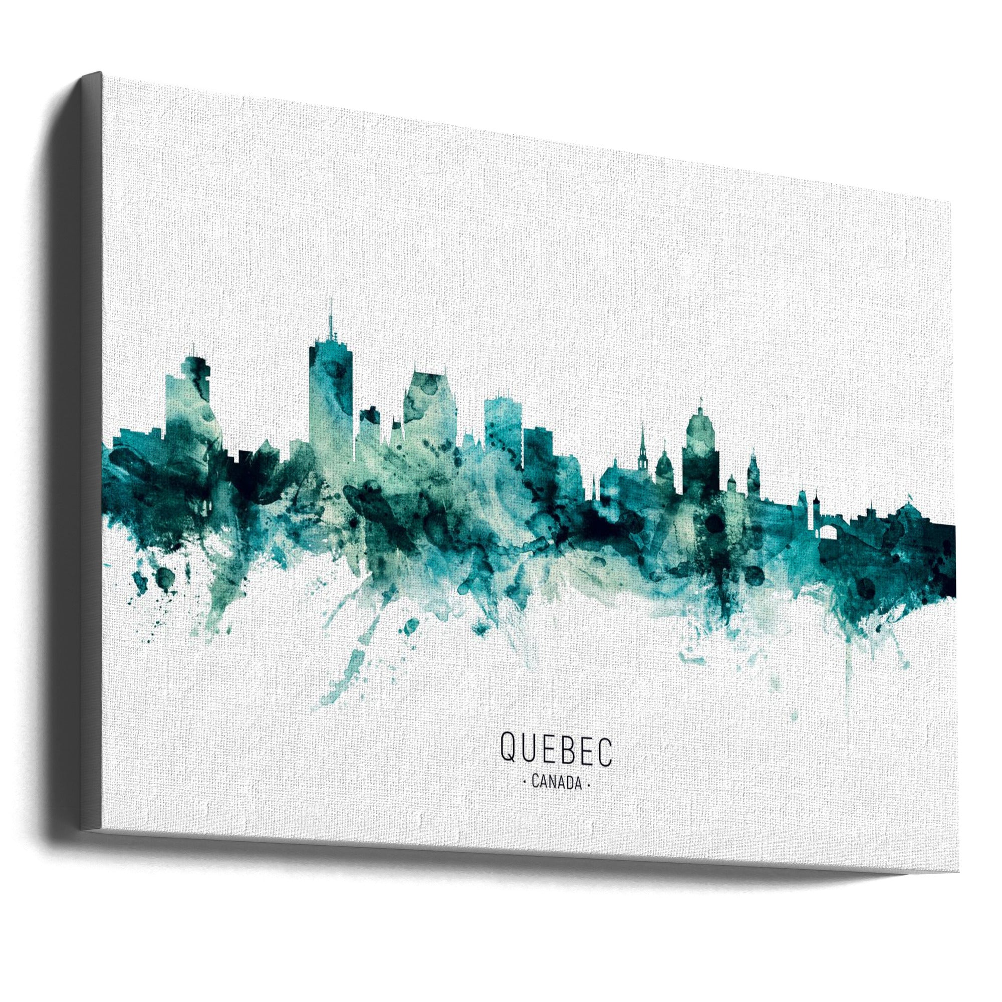 Wall art Quebec Canada Skyline