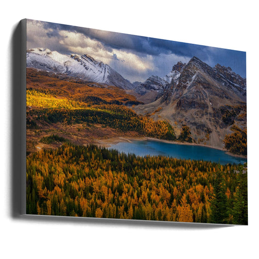 Wall art Lake Magog, Quebec