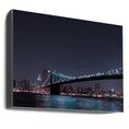 Charger l'image dans la visionneuse de la galerie, Wall art Manhattan Skyline and Brooklyn Bridge
