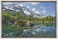 Charger l'image dans la visionneuse de la galerie, Wall art Green Mountain Lake
