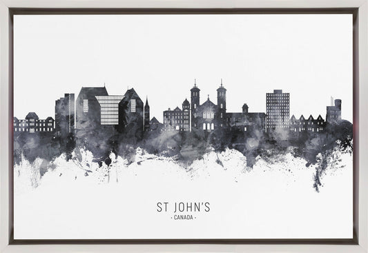 Wall art St John's Canada Skyline