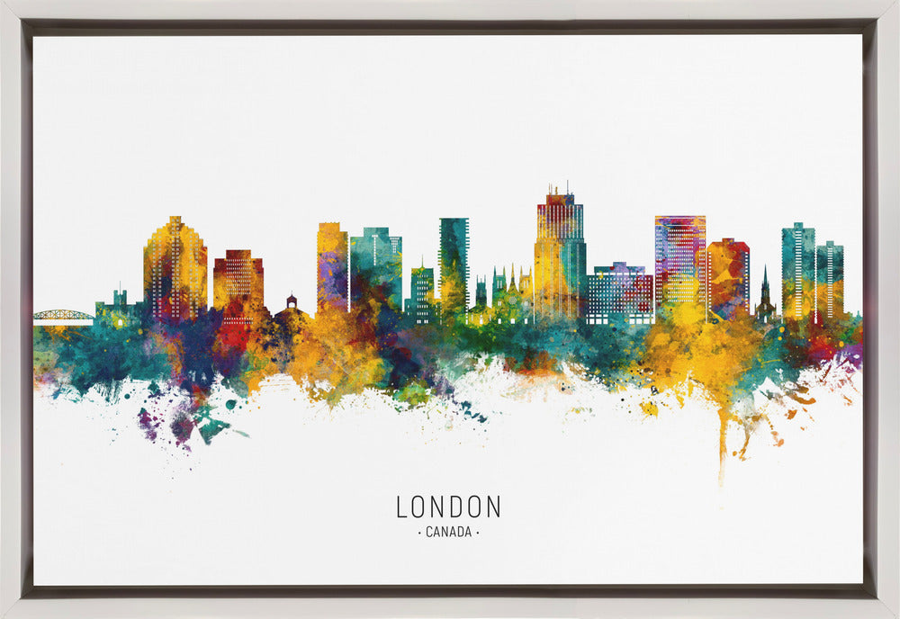 Wall art London Canada Skyline