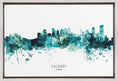 Charger l'image dans la visionneuse de la galerie, Wall art Calgary Canada Skyline
