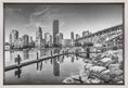 Charger l'image dans la visionneuse de la galerie, Wall art Vancouver Impression of Granville Island | Monochrome
