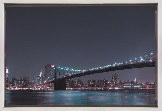 Wall art Manhattan Skyline and Brooklyn Bridge