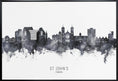 Charger l'image dans la visionneuse de la galerie, Wall art St John's Canada Skyline

